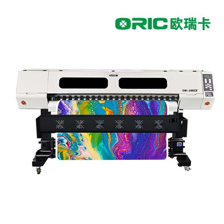 Impressora solvente de OR-1602S 1.6m Eco com cabeças de impressão dobro i3200-E1 